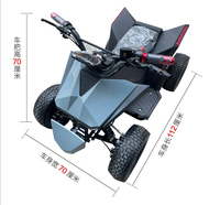 Nouveau modèle zhejiang vtt électrique enfants 36v mini quad électrique hors route 4x4 moto