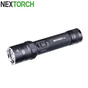 3000 High Lumens tactical flashlight P84 charging power bank for accept customization toxic torch dual tail switch tactical