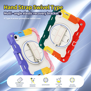 Housse de protection pour tablette en silicone résistante aux chocs, portable et robuste, avec emplacement pour stylet, pour <span class=keywords><strong>Redmi</strong></span> K <span class=keywords><strong>Pad</strong></span> 8.8"/Mi <span class=keywords><strong>Pad</strong></span> <span class=keywords><strong>Mini</strong></span>, utilisation protectrice - Product Image 4