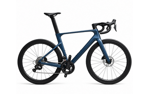 Bicicleta de Carretera Aerodinámica de Fibra de Carbono 700C, 24 Velocidades, Frenos de Disco Hidráulicos, Juego de Ruedas de Carbono de 50 mm, Eje Pasante, Bicicleta de Carreras para Adultos - Product Image 2