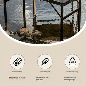 Tùy Chỉnh Ngoài Trời Cắm Trại Bảng Mua Sắm Gấp Có Thể Tháo Rời Bền Chống Thấm Nước Gỉ Bằng Chứng Chịu Lực Cao Khả Năng Chịu Lực - Product Image 2