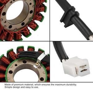 GOOFIT 18 Coil 3 Wire Magneto Stator Coil Ignition Generator Replacement for CBR600 <span class=keywords><strong>CBR</strong></span> <span class=keywords><strong>600</strong></span> F4 1999 2000 OEM 31120-MBW-611 - Product Image 5