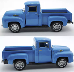 Modellino Auto Vintage Pickup in Lega Scala 1:32 Piccolo Pickup Rosso per Consegne in Confezione - Product Image 6