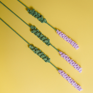 Fleurs au crochet : Rose, Œillet, Tournesol, Lavande tricotée, Amigurumi, Kit de tricot, Bouquet de tulipes, Cadeaux faits main, Flor De Punto - Product Image 5
