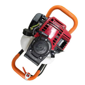 Machine de forage de <span class=keywords><strong>puits</strong></span> d'eau manuelle à plusieurs têtes, à moteur à essence 2 temps de classe 4 portable - Product Image 3