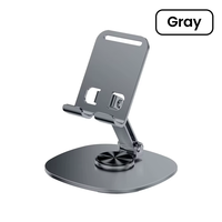 Support de téléphone portable à rotation de 360 ° pour iPhone Xiaomi Support de tablette de bureau réglable Support de téléphone portable de table universel