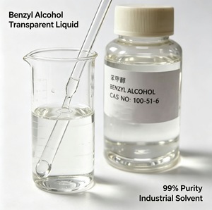 Alcohol Bencílico de Alta Pureza 99% CAS 100-51-6 Líquido Incoloro Conservante Cosmético Disolvente de Perfumes Materia Prima Industrial - Product Image 4
