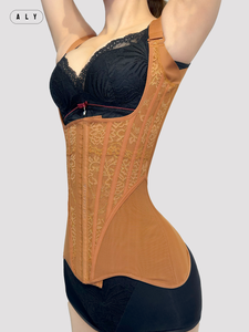 Femmes Latex taille formateur Shapewear taille Cincher tondeuse ventre contrôle minceur ceinture Corsets avec Logo imprimé Faja Shapewear - Product Image 4