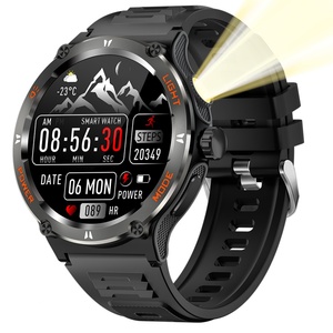 2024 Men's Smart Watch Compass Sports 3ATM Waterproof Smartwatch Health Monitoring Bluetooth Call 500 Mah Smart Watch - Product Image 1