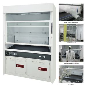 خزانة أبخرة أوتوماتيكية للمختبرات، مقاومة للأحماض الكيميائية، خزانة عوادم صناعية للمدارس - Product Image 5