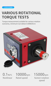 Capteur de couple dynamique pilote arbre de contact numérique speed 5000 rpm transducteur de télémétrie capteur de couple rotatif dynamique de Torsion - Product Image 6
