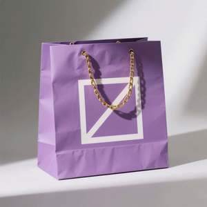 Bolsa de Regalo de Cartón Reciclado Ecológica con Logotipo Personalizado y Asa de Cuerda de Algodón para Ropa y Zapatos - Venta al Por Mayor OEM - Product Image 3