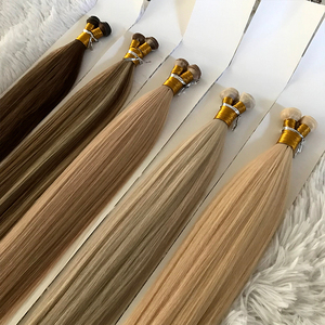 Extensions de cheveux humains vierges russes de haute qualité, double trame, 50g, à clipser, pour longueurs de 12 à 30 pouces, soyeux et lisses - Product Image 3