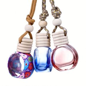 Diffuseur de parfum carré en verre givré pour voiture, flacon de 5ml, 8ml, 10ml, 12ml, 15ml, 17ml, emballage cosmétique avec pulvérisateur à pompe - Product Image 4