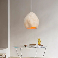 JACKSUN-Lampe à Suspension en Forme de Nid d'Oiseau, Luminaire Suspendu, Style Wabi Sabi, Cuisine, Cuisine, Maison