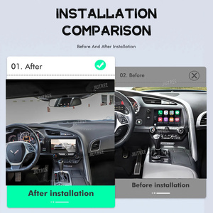 Autoradio Android 13 128 Go pour Chevrolet Corvette C7 2013-2019, navigation GPS, lecteur multimédia TS10, prise en charge 4G, Carplay intégré - Product Image 4