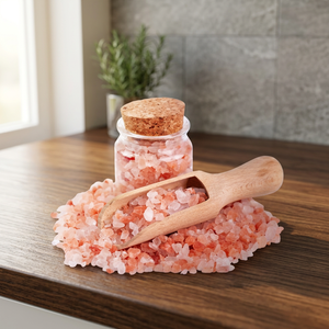 Sal Rosa del Himalaya Orgánica 100% Natural, Gruesa, Comestible, a Granel, de Pakistán, con Logotipo Personalizado, Servicio OEM, Sal Fina Rosa Oscura del Himalaya - Product Image 1