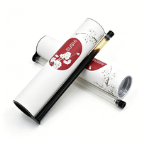Envase de Papel Kraft Ecológico, Reciclable y Biodegradable para Sushi Omakase, Tubo Cilíndrico Premium con Logotipo Personalizado