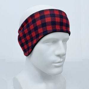 عصابة رأس نسائية حصرية للشتاء قابلة للتخصيص بطباعة كاملة للرياضة، سريعة الجفاف بطبقتين مرنة من السباندكس دافئة - Product Image 2