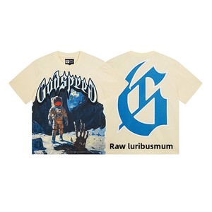 T-shirt da uomo di alta qualità, in cotone 100% pesante, stile classico, vestibilità ampia, vintage, con stampa 'THAT'S a AWFUL LOT of COUGH SYRUP', in promozione - Product Image 5