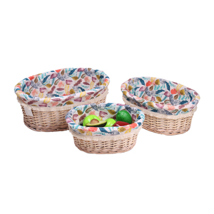 Cestino in <span class=keywords><strong>vimini</strong></span> tessuto a mano di alta qualità durevole sostenibile decorazioni per la casa-tessuto pieghevole in piedi per uso cucina artigianale - Product Image 1