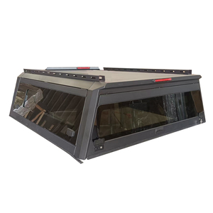 Cubierta Rígida para Camioneta Ford Ranger de Uso Pesado, Rieles de Techo, Ventanas Abatibles de 3 Lados, Cabina Doble, 4x4, Camioneta Todoterreno con Cierre - Product Image 5