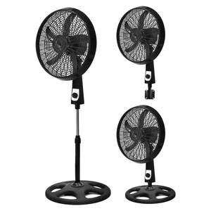 Thông gió De Mesa/De Pie 2 En 1 Turbo đen Con 5/6 <span class=keywords><strong>aspas</strong></span>, 18 "đứng Fan 110 V - Product Image 1
