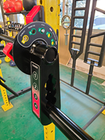 Barre de squat réglable en acier YDYFIT DY-101 pour usage domestique - Équipement de musculation unisexe