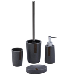 Bộ Dụng Cụ Kết Hợp Phòng Tắm Nhà Máy Bán Trực Tiếp Hiện Đại Phong Cách Mới Nhà Gốm 4 Mảnh Bộ Đồ Dùng Phòng Tắm Đang Bán - Product Image 2