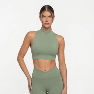 Conjuntos Deportivos para Mujer, Leggings y Camisetas sin Mangas, Ropa <span class=keywords><strong>de</strong></span> Yoga, Ropa Deportiva para Gimnasio y Fitness - Product Image 6