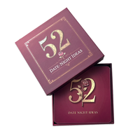 Jeu de cartes personnalisées pour enfants, idéal pour le team building, avec boîte de rangement, impression de logo personnalisée, échantillon gratuit fourni