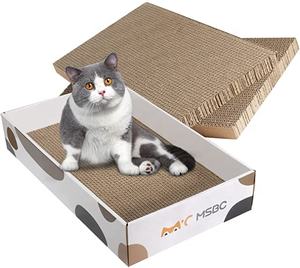 Interactieve <span class=keywords><strong>Cat</strong></span> Toy Krassen Berichten Slijpen Klauw Pet Speelhuis Met Krassen Krabpaal Papier Doos Borad Kat <span class=keywords><strong>Scratcher</strong></span> - Product Image 1