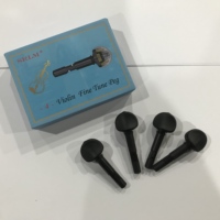 Kit de chevilles de réglage mécaniques pour violon de haute qualité en ABS et métal