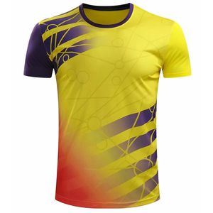 Magliette Professionali da Tennis da Tavolo per Uomo/Donna Personalizzate ad Asciugatura Rapida Maglia Sportiva per Badminton Pallavolo Corsa 100% Poliestere - Product Image 2