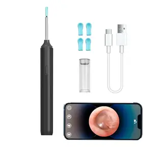 2023 Smart wireless visual ear camera wifi HD ear scope Otoscope endoscope ear wax cleaner remover
