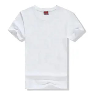 Men для Custom Print T-Shirt, 100% Cotton, Short Sleeve, Round Neck, Plain Blank, White, election Campaign