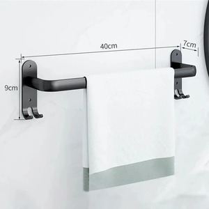 Salle de bain Pantoufles suspendues Mur sans poinçon sans clou <span class=keywords><strong>Douche</strong></span> Chaussures suspendues <span class=keywords><strong>Porte</strong></span>-serviettes - Product Image 5