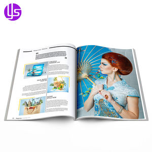 A todo Color de impresión personalizada precio barato papel mate de ultramar A3 A5 de moda a revista de arte de impresión - Product Image 2