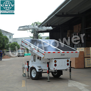 5kw Power Wind Energy Hybrid <b>Solar</b> <b>System</b> Mobile <b>Light</b> Tower Trailer for Outdoor Use H1800L-0004 Hybrid <b>Solar</b> Energy <b>System</b> H180 - Product Image 2