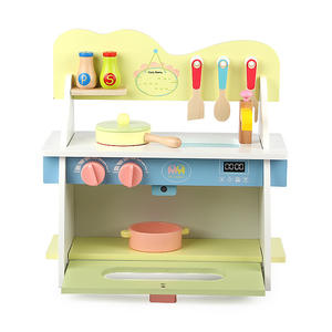 Meilleure vente fabricant de <span class=keywords><strong>cuisinette</strong></span> colorée multifonctionnelle vente directe jouets classiques en bois <span class=keywords><strong>pour</strong></span> enfants tout-petits garçons et filles - Product Image 2