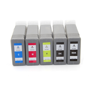 Ocbestjet 130ML PFI 120 Compatible <span class=keywords><strong>Cartouche</strong></span> D'encre Pleine Encre Pigmentée Pour <span class=keywords><strong>Canon</strong></span> TM300 TM-200 205 300 305 <span class=keywords><strong>Imprimante</strong></span> - Product Image 1