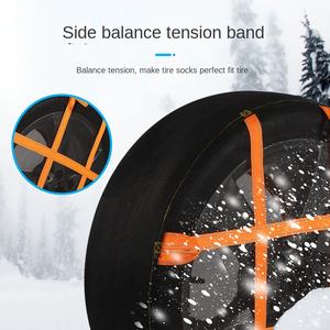 Chaussettes antidérapantes pour pneus <span class=keywords><strong>neige</strong></span> tout compris avec couverture de chaîne neuve - Product Image 4