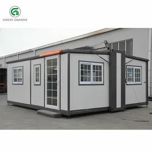 Grande prezzo a buon mercato portatile estensibile contenitore casa 20ft case prefabbricate espandibile contenitore casa per la vendita