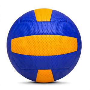 Ballon de volley-ball en cuir PU imprimé numériquement sur mesure, taille 5, design drapeau américain, pour entraînement des adultes, taille standard - Product Image 3