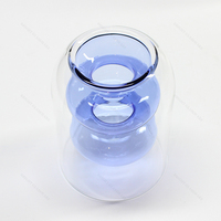 Arôme nouvelle forme Unique 200ml haute Borosilicate luxe vide maison parfum décor verre rotin roseau diffuseur bouteille
