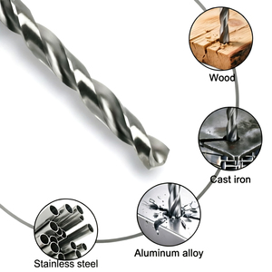 <span class=keywords><strong>Foret</strong></span> hélicoïdal industriel NAIPU en acier HSS M35 allemand avec 5 % de cobalt, revêtement parallèle, pour acier inoxydable/acier/métal - Product Image 4