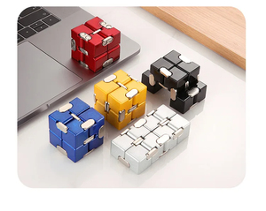 Cube Magique Anti-Stress à Retournement Infini, Jouet Sensoriel pour Enfants, Cadeau de Noël Amusant pour Enfants aux Besoins Spéciaux - Product Image 2