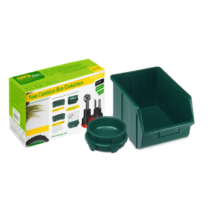 Take Combo Box Eco Tool <b>Containers</b> Green <b>Stackable</b> <b>Storage</b> Bin Set - Product Image 2
