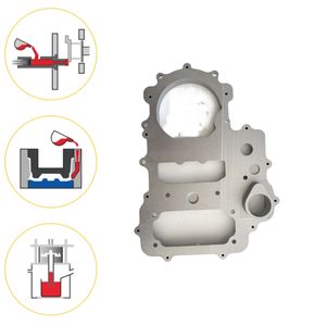 JQ 高品质 OEM 工厂定制铝/镁/锌合金压铸件，用于无人机电子设备 - Product Image 1