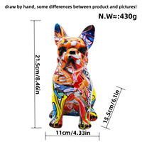 Figurine de jardin en résine écologique, adorable chien Cocker Spaniel jaune, motif personnalisable, objet de collection